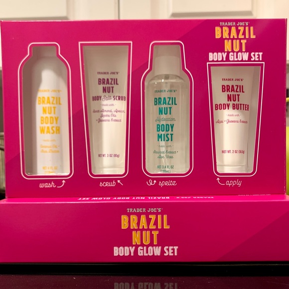 Trader Joe’s Bath & Body New Trader Joes Brazil Nut Body Butter Glow Gift Set Poshmark